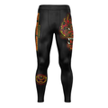 Dragons Martial Arts men's grappling tights Be Bold Series, black