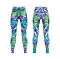 Skellybone Halcyon Spectra women's grappling tights, tie-dye