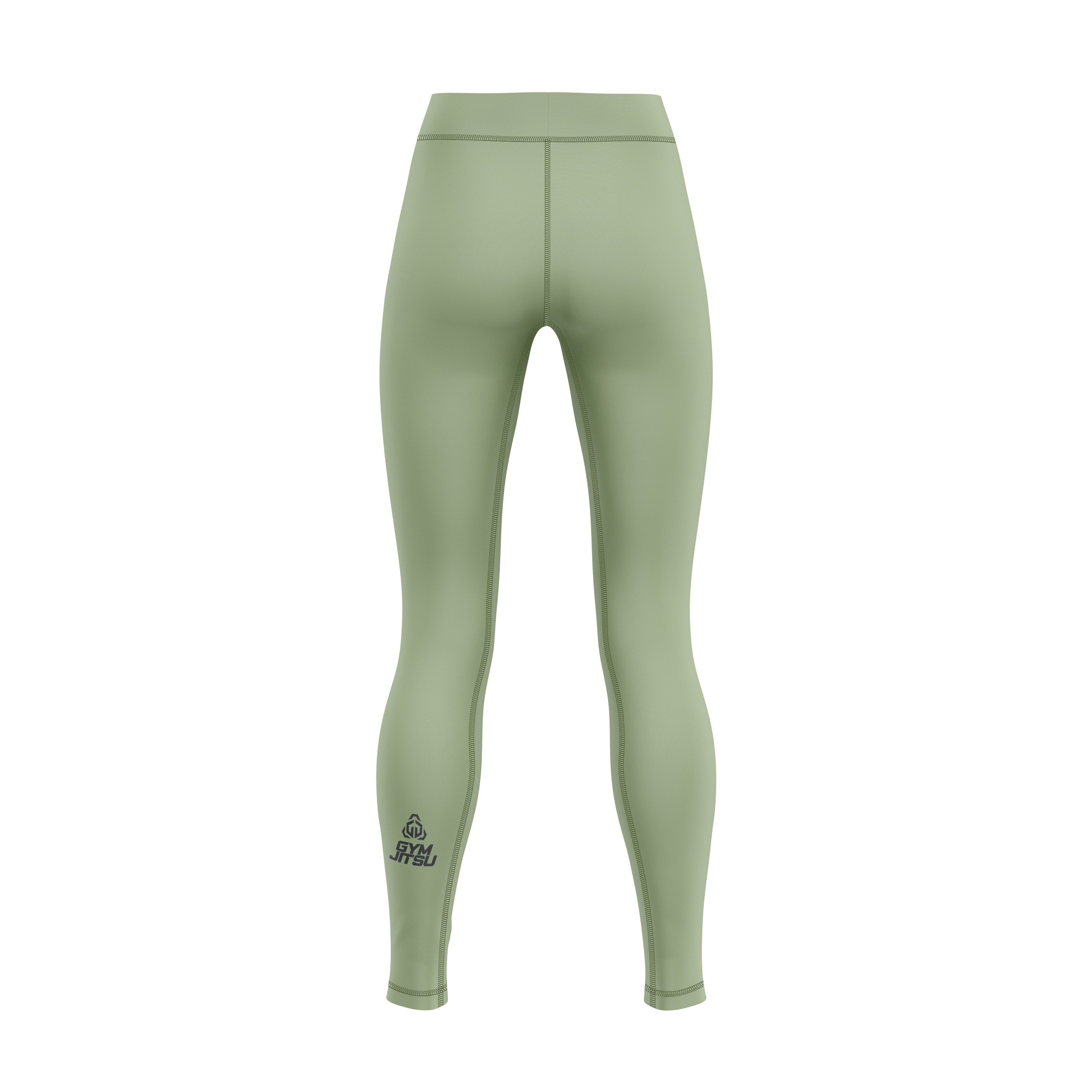 Gym Jitsu women's grappling tights Standard Issue, pale olive