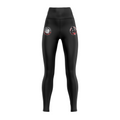 Vasquez Academy women's high-waist grappling tights Staple, black