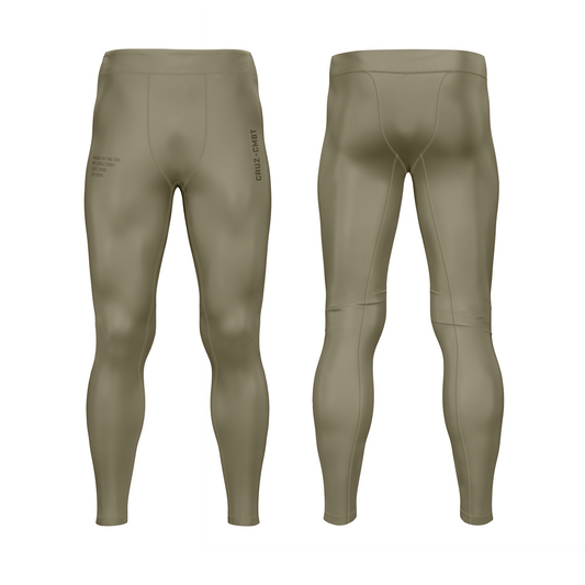 Base Collection men's grappling tights, gold