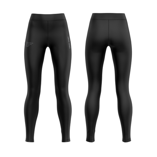 Base Collection women's grappling tights, stealth