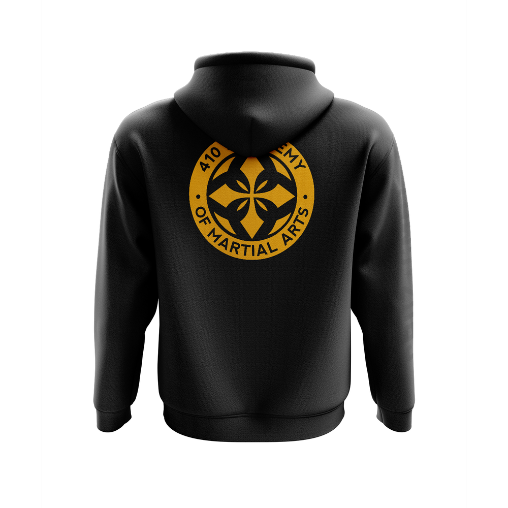 410 Academy pullover hoodie Academy Crest, black