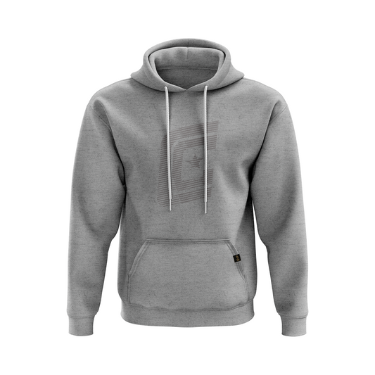 Agency reflective 50/50 pullover hoodie, athl.grey/silver
