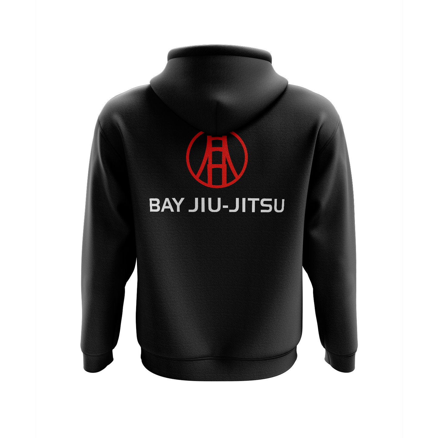 Bay Jiu Jitsu pullover hoodie Standard Issue, black