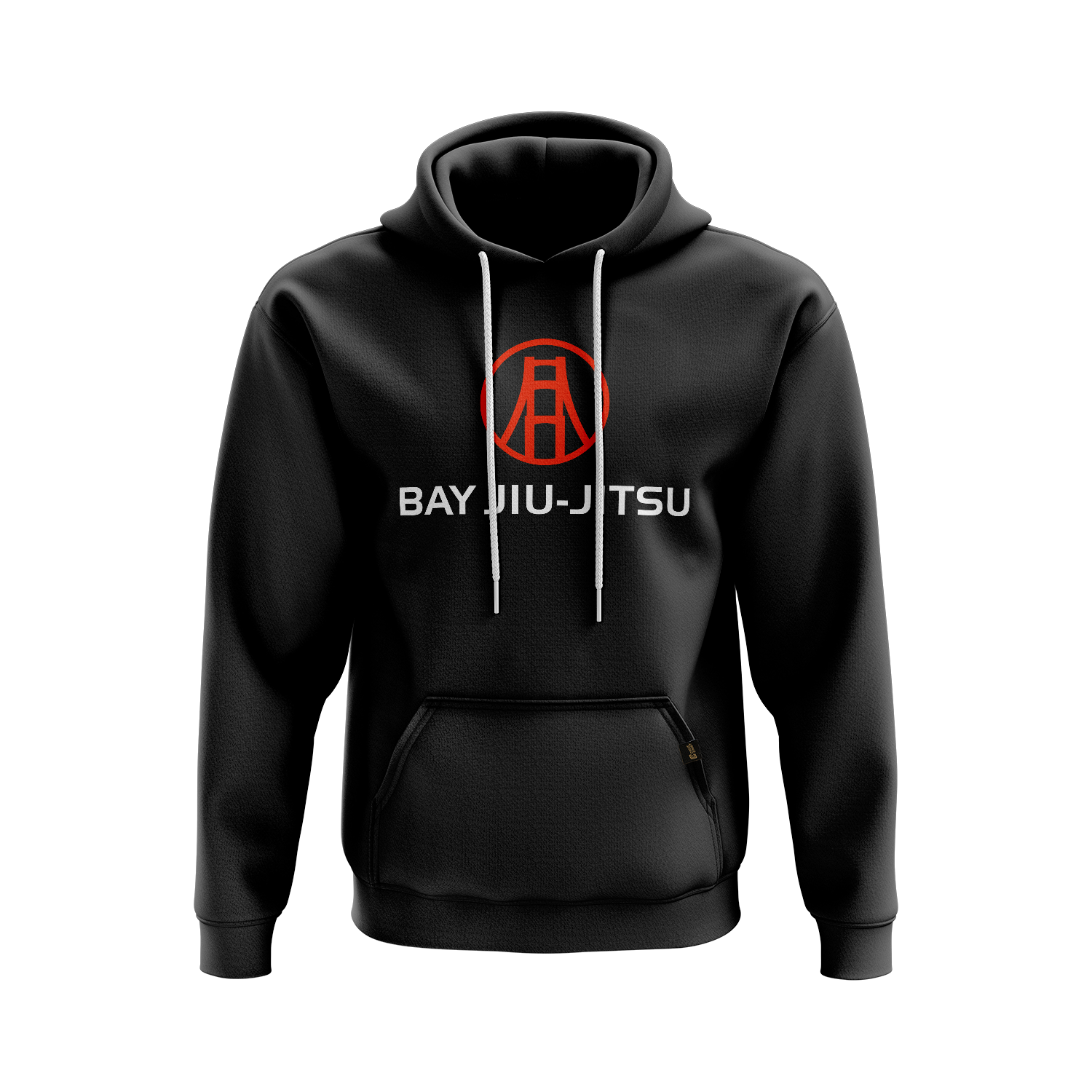 Bay Jiu Jitsu pullover hoodie Standard Issue, black