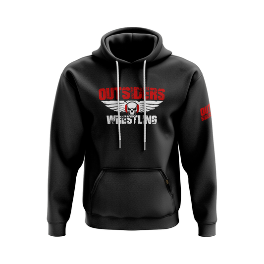 Outsiders Wrestling pullover hoodie Standard Issue, black
