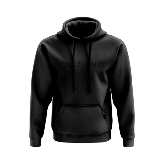 Slab 50/50 pullover hoodie, black/black