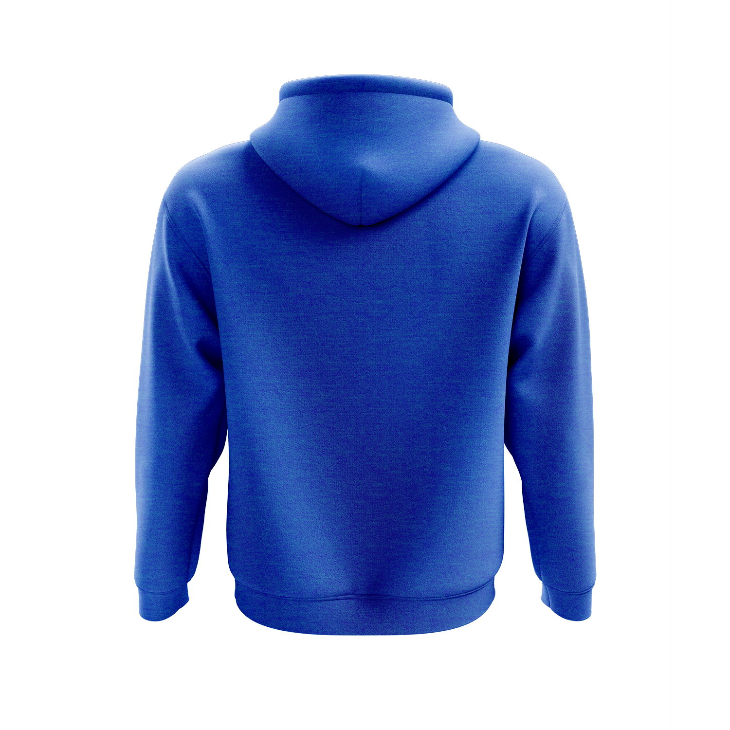 Slab tri-blend pullover hoodie, royal/white/red