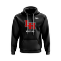 Lake Highlands pullover hoodie Wrestling Interlock, black