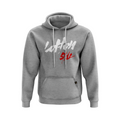 Lofton Style pullover hoodie Script, athl. grey