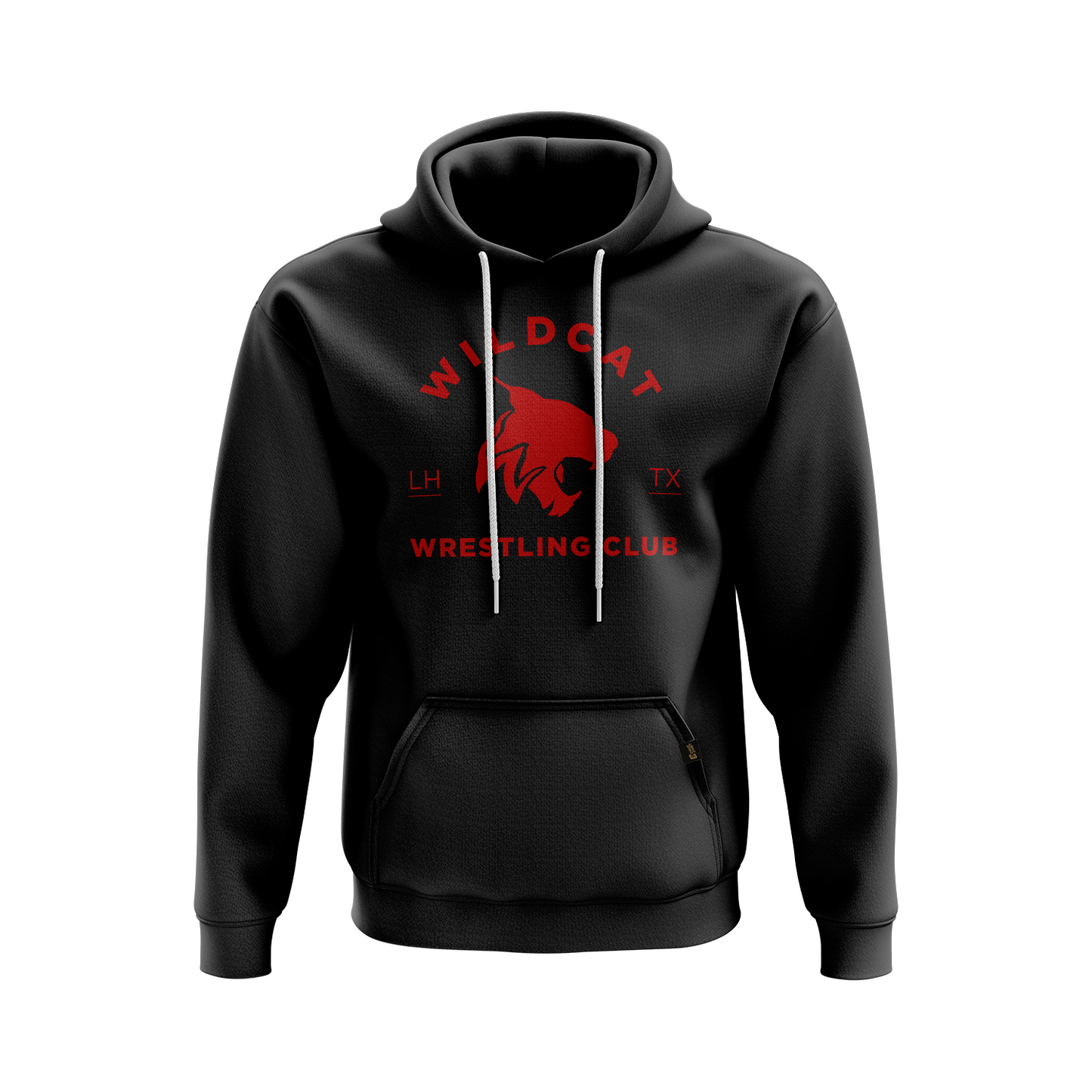 Wildcat Wrestling Club pullover hoodie Standard Issue, black