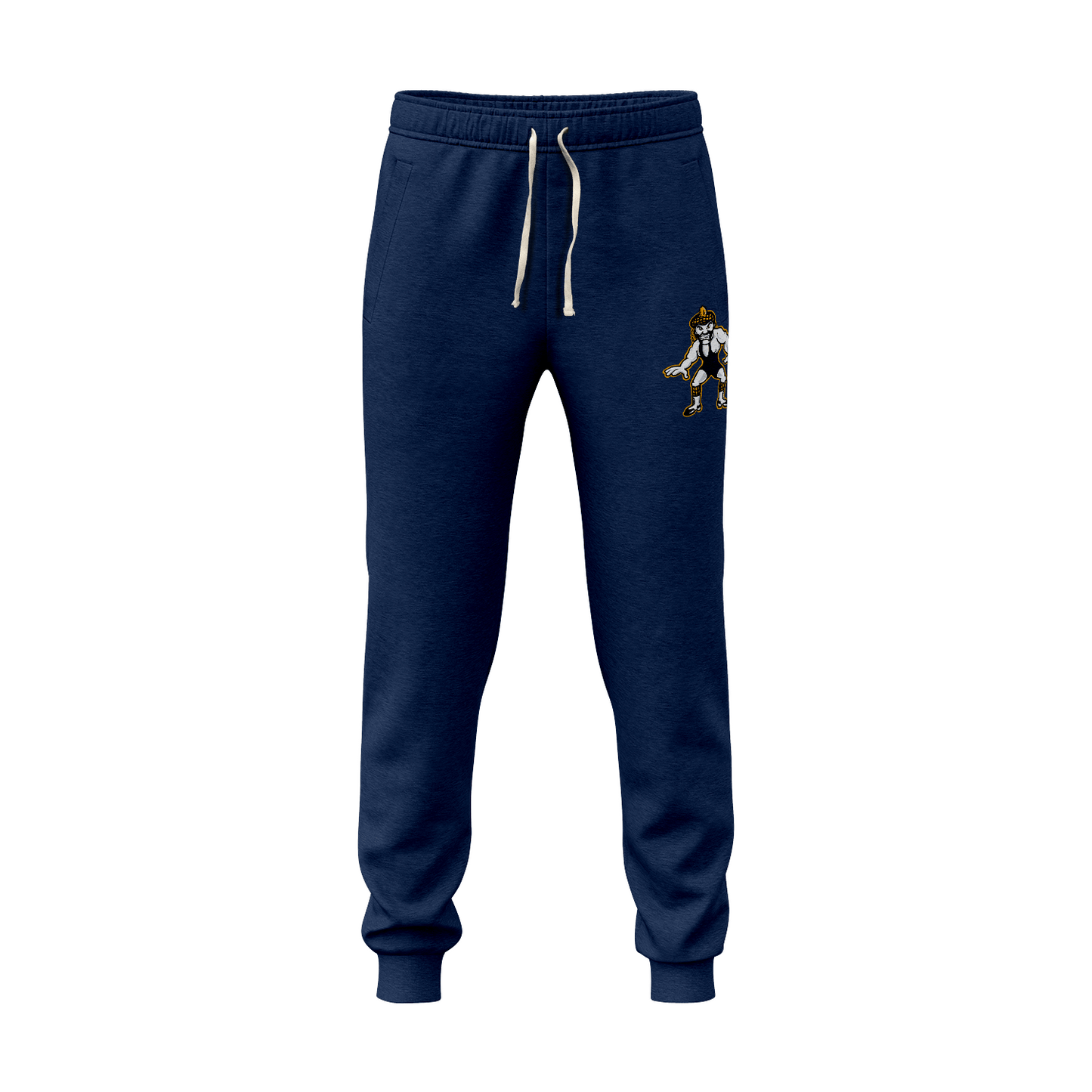 Scots Wrestling Club jogger sweatpants Mascot, navy