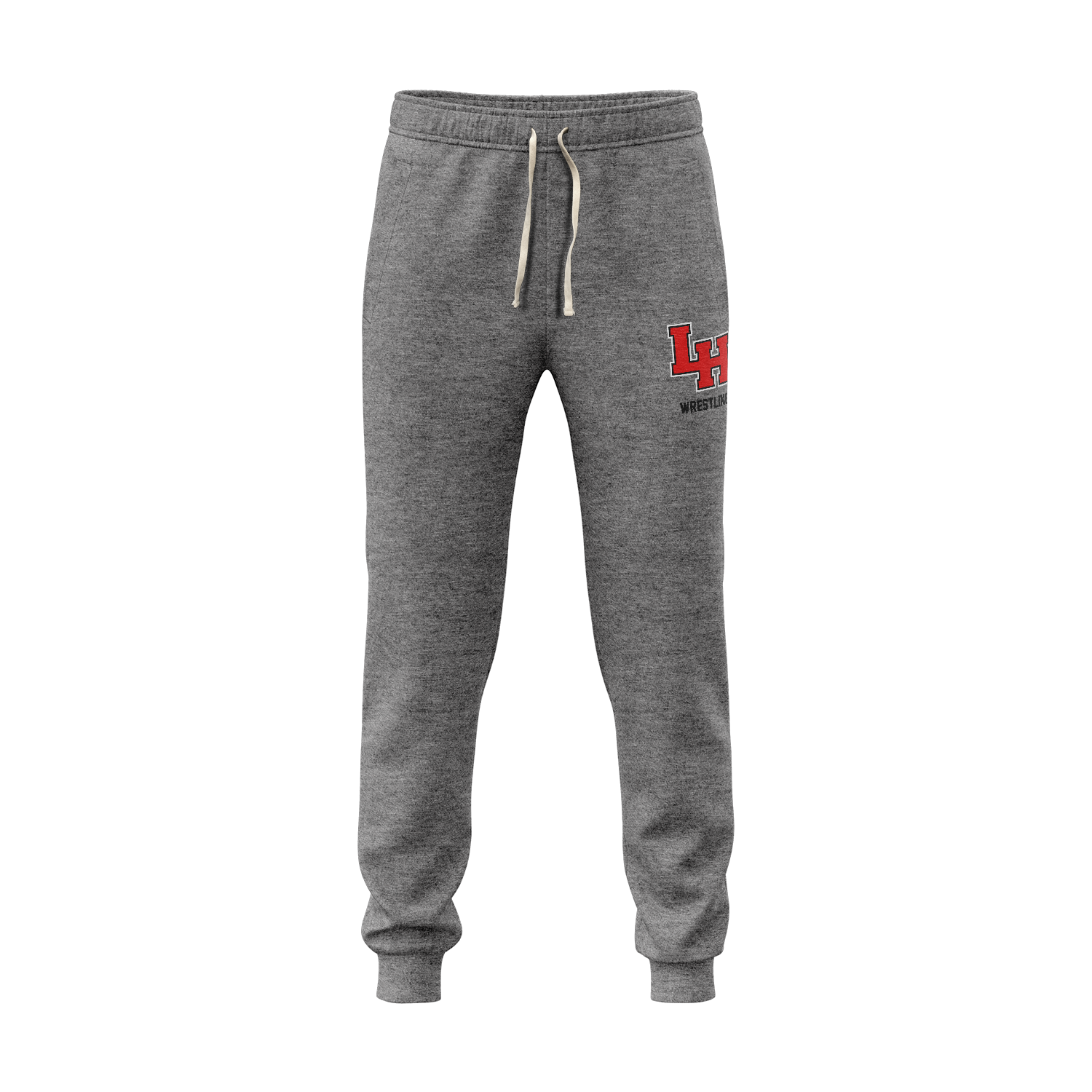 Lake Highlands jogger Wrestling Interlock, athl. grey