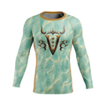 Convictions men's rash guard Deep Water, blue
