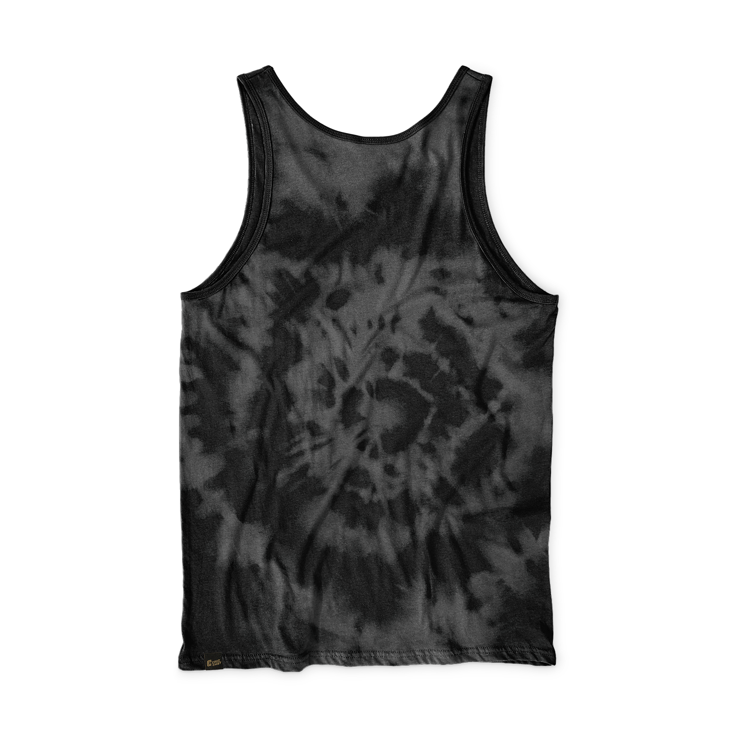Base Collection men's performance tank, tie-dye stealth