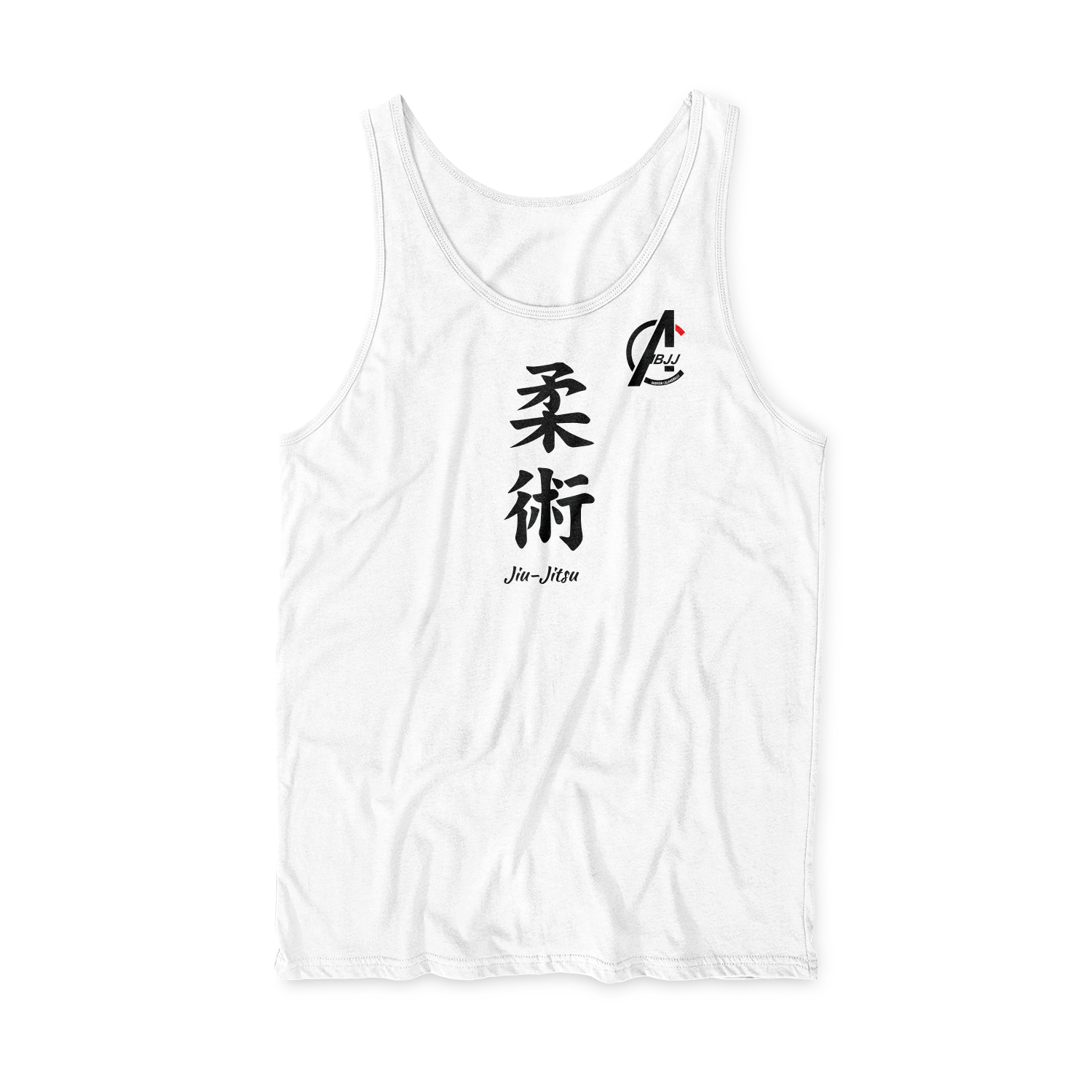 Ultimate MMA men's performance tank Kanji, white