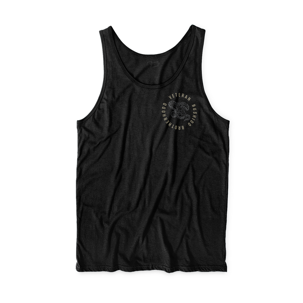 Veteran Bushido Brotherhood performance tank Standard Issue, black