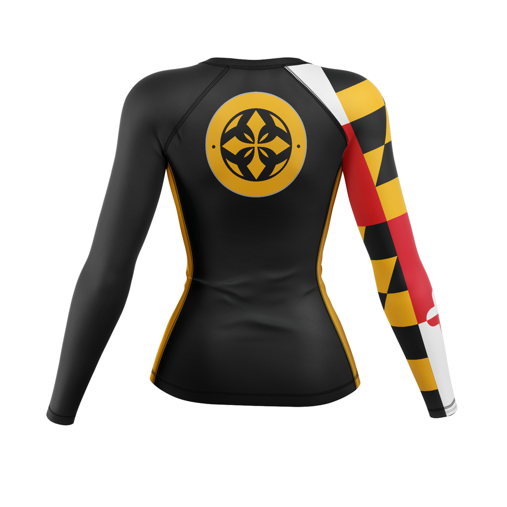 410 Academy women's rash guard Standard Issue, black