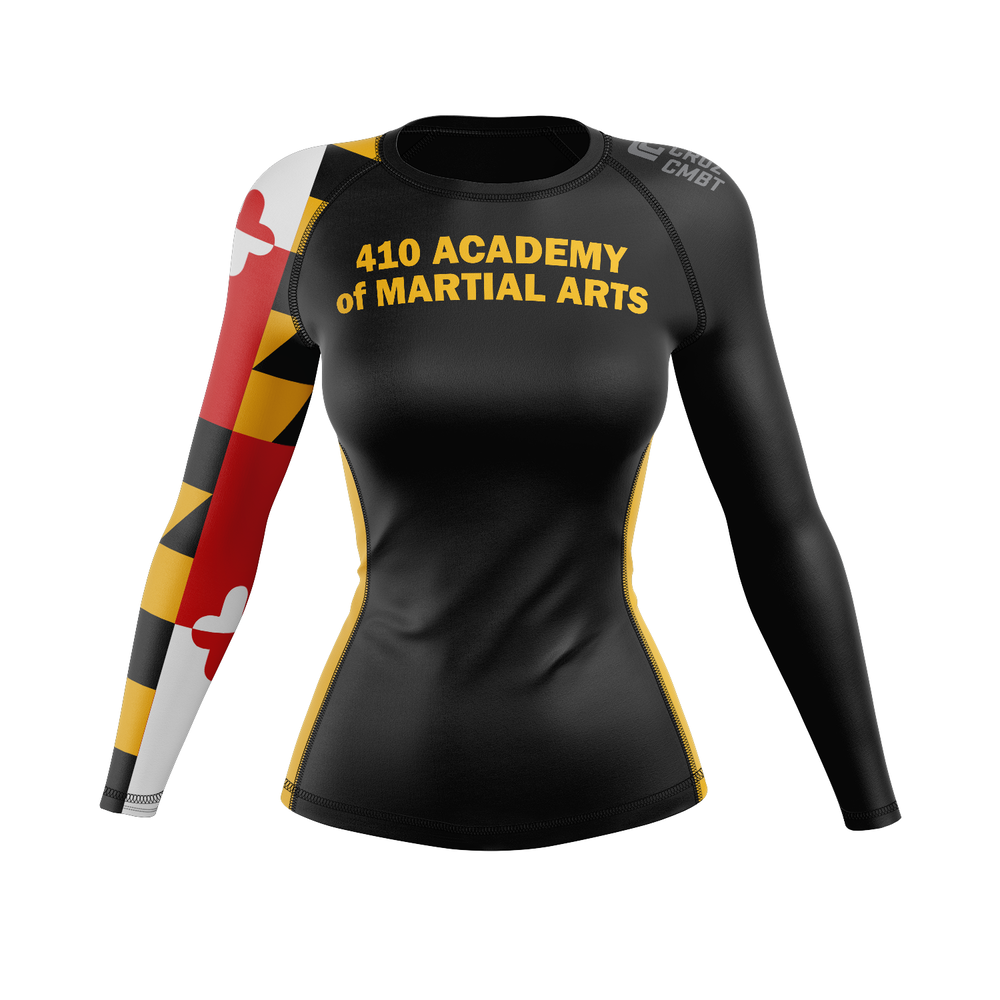 410 Academy women's rash guard Standard Issue, black