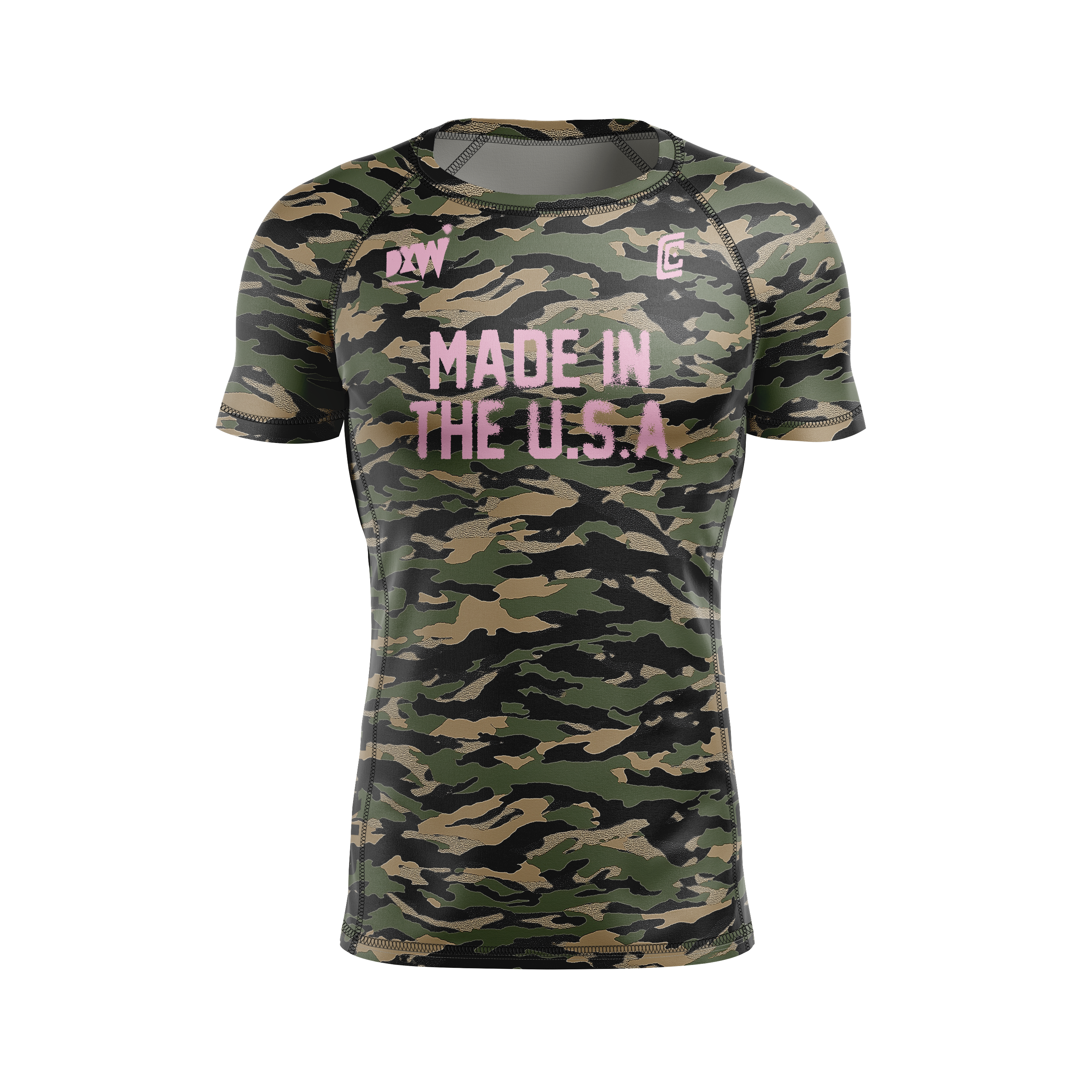 DxW: El Tigre Crossover men's rash guard, 0600