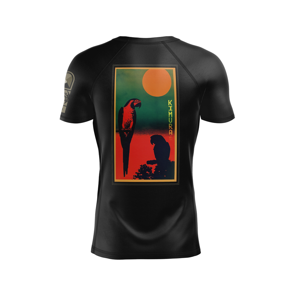 DxW: KNP Parrot men's rash guard