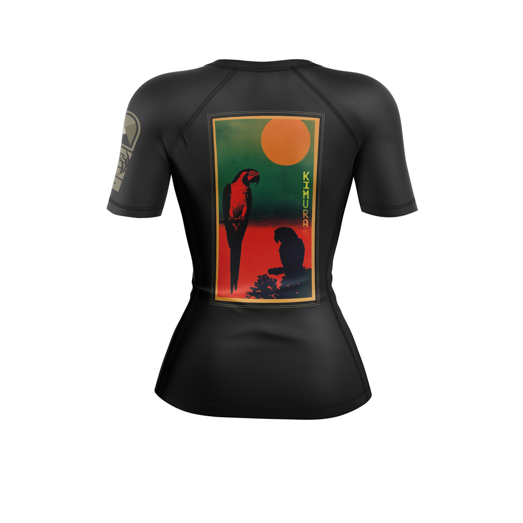 DxW: KNP Parrot women's rash guard