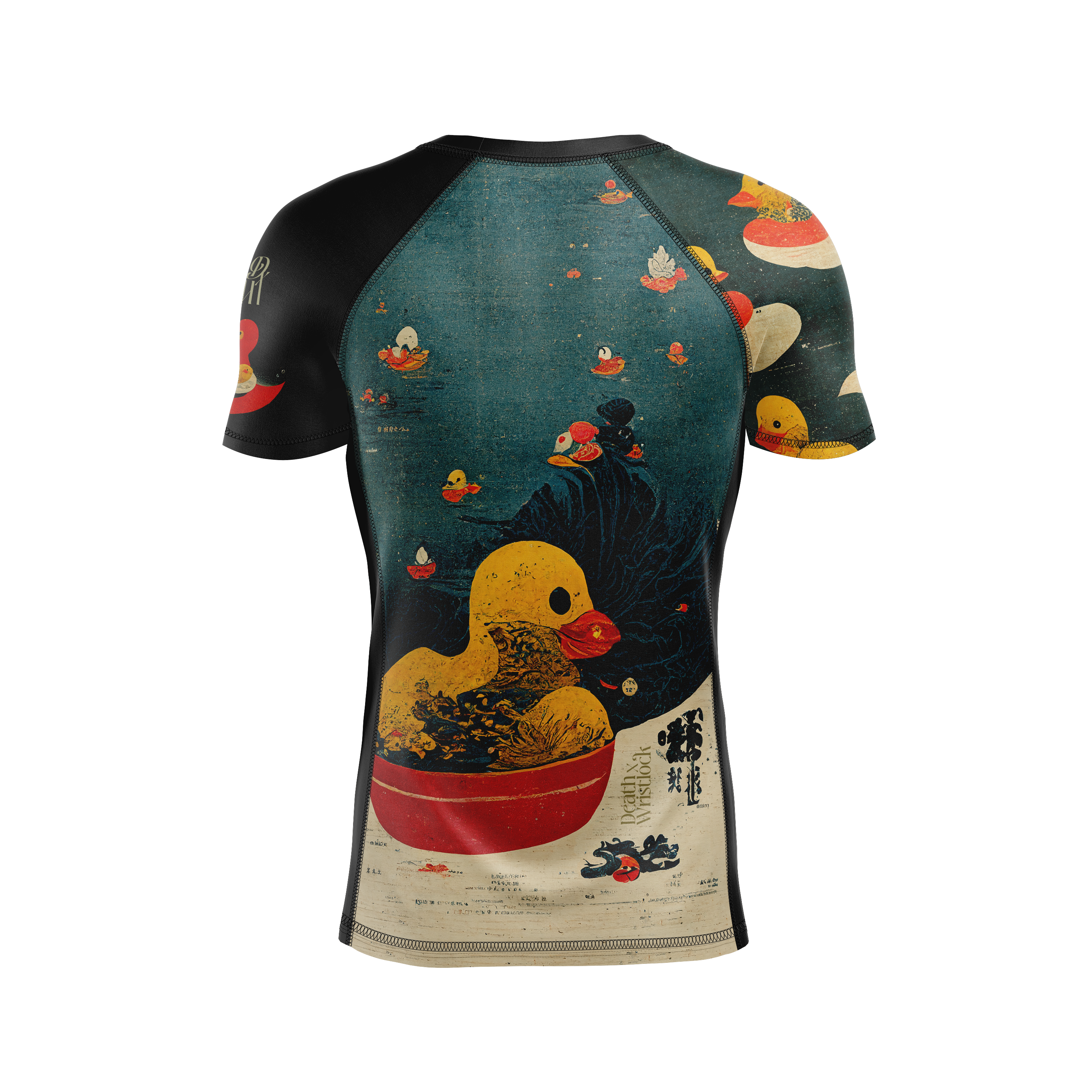 DxW: Duck Ramen men's rash guard
