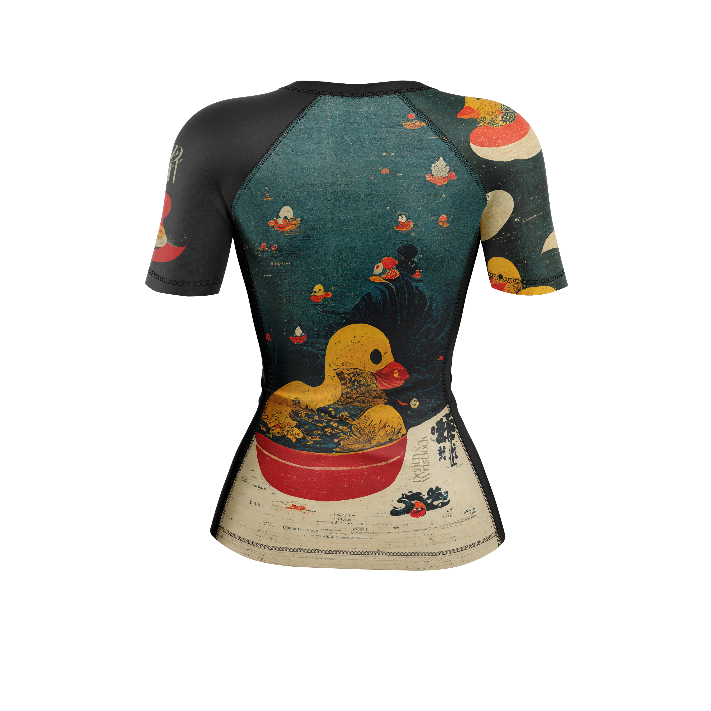 DxW: Duck Ramen women's rash guard