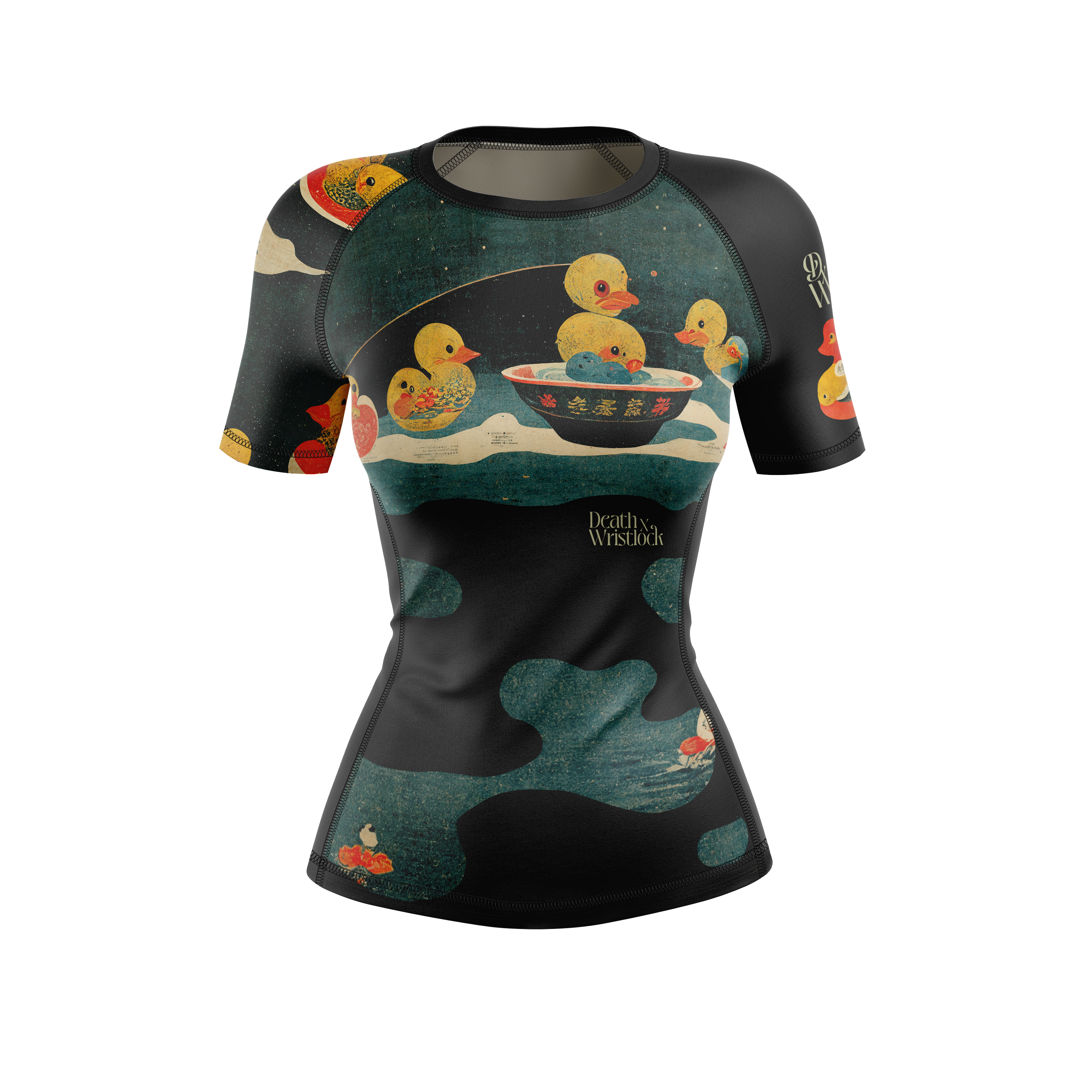 DxW: Duck Ramen women's rash guard