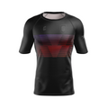 CCFC Reapers men's rash guard, black/purple/red