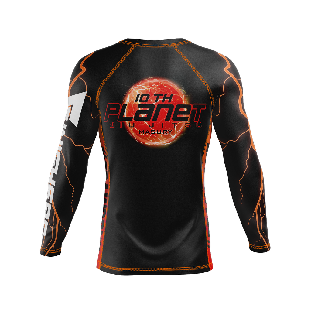 10P Masury women's rash guard Standard Issue, black