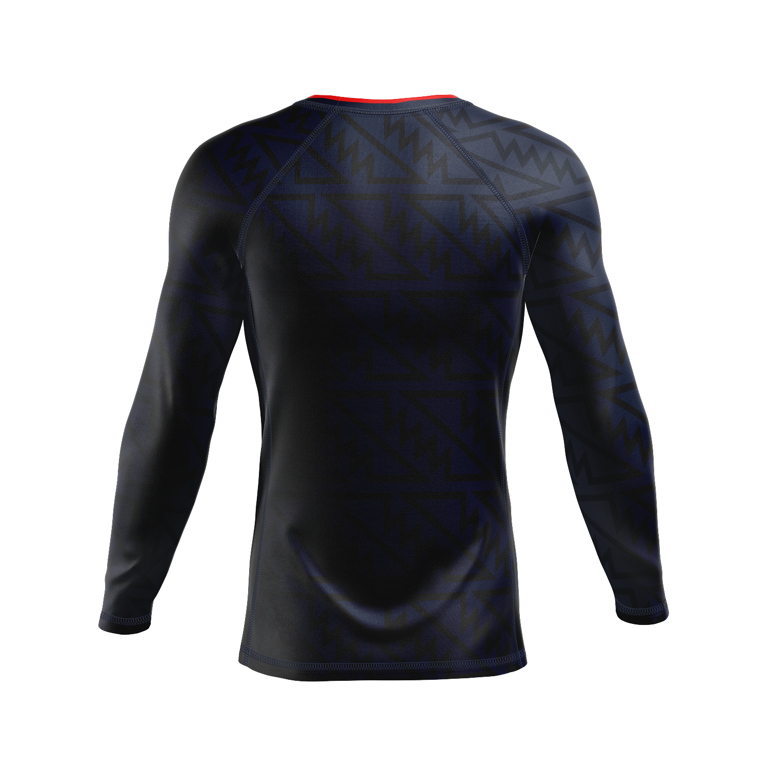 DxW: American Psycho men's rash guard, navy
