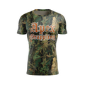 Apex Grappling men's rash guard Tickfaw, green camo