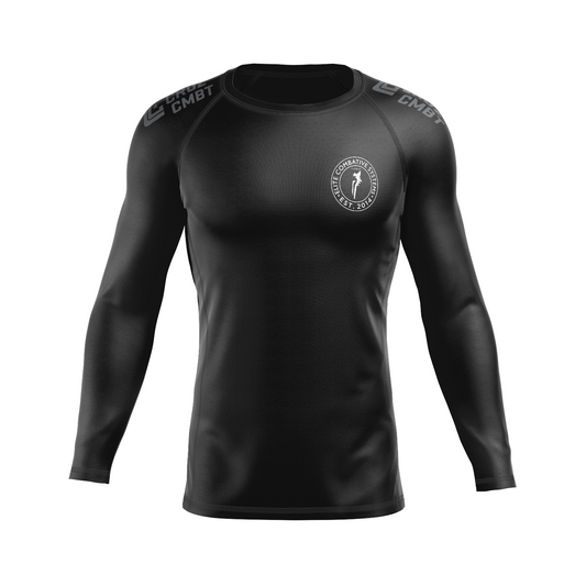 Elite Combative Systems men's rash guard Standard Issue, black