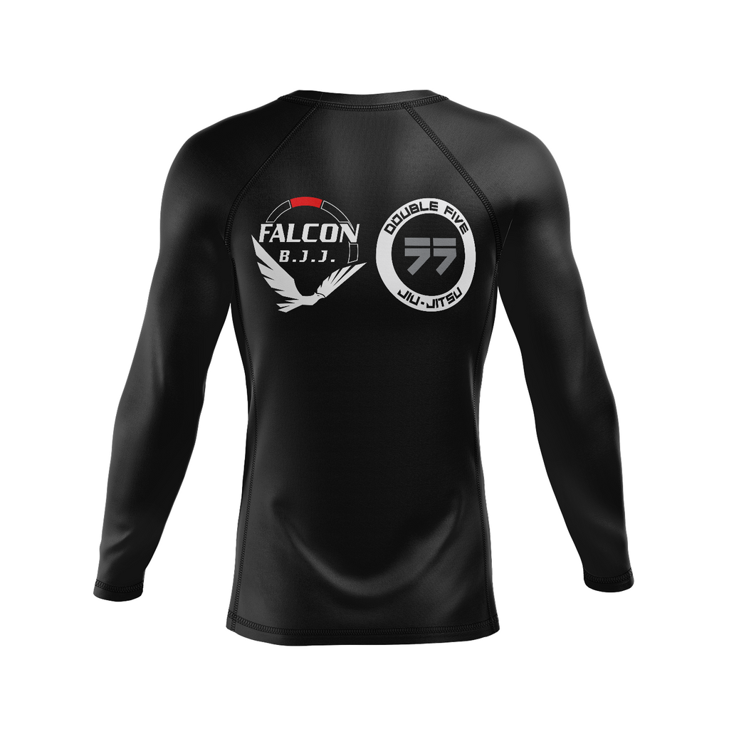 Falcon BJJ women's rash guard Standard Issue, black
