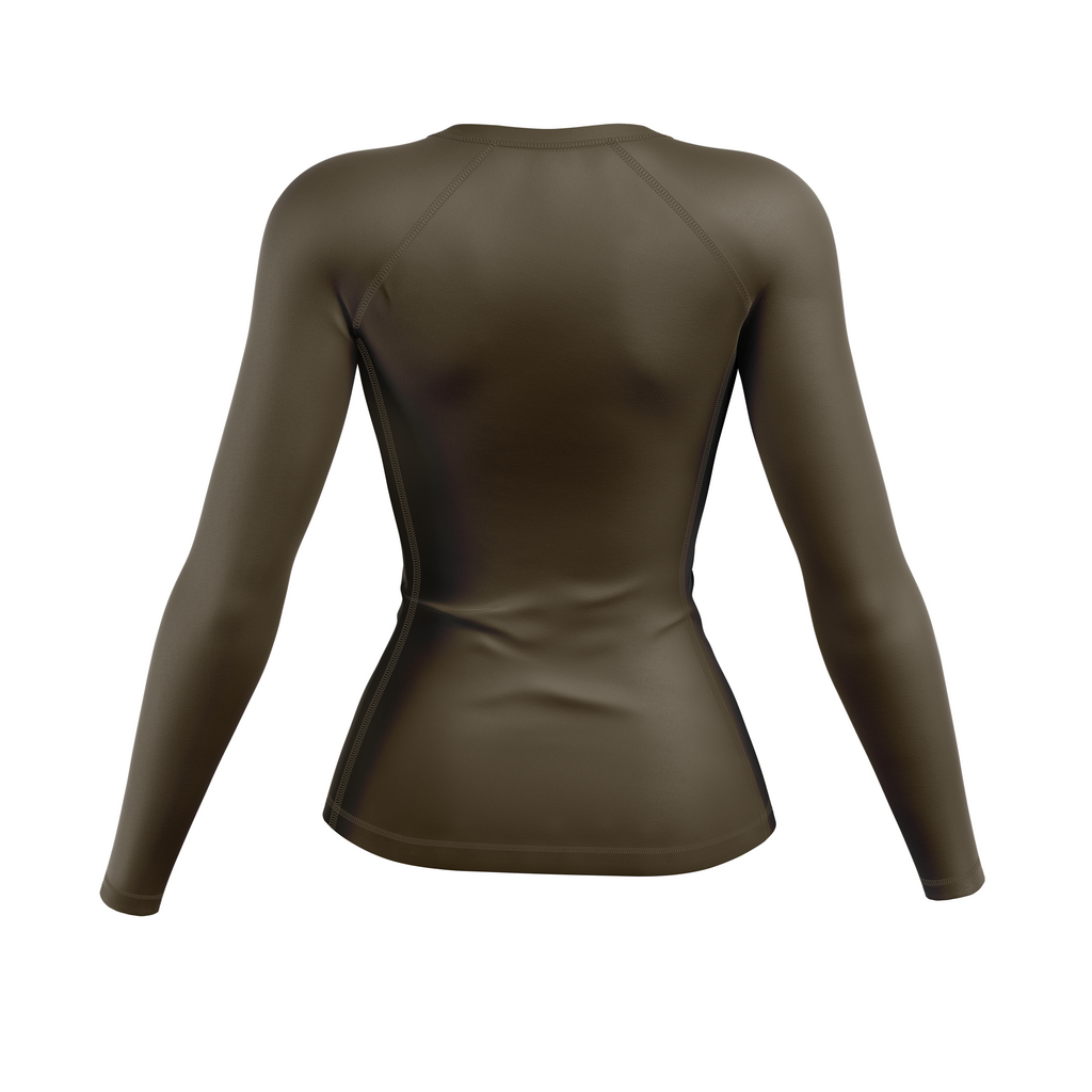 Base Collection women's rash guard, MAS grey