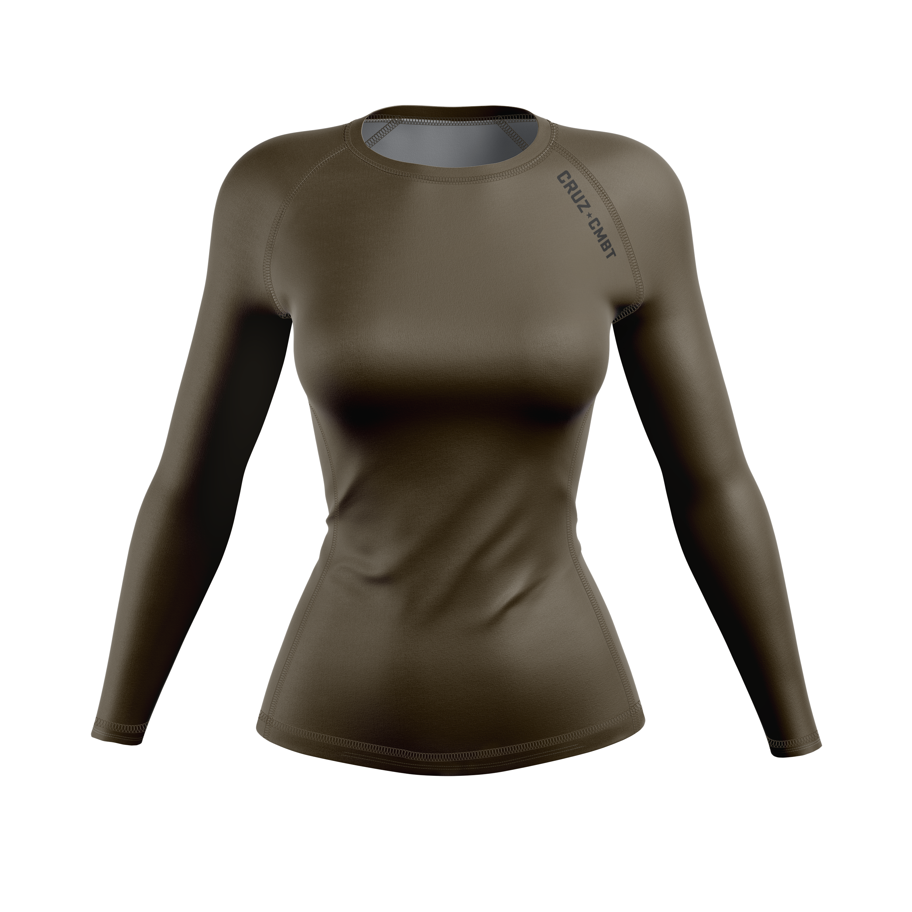 Base Collection women's rash guard, MAS grey