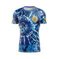 10P Tucson men's rash guard Drippy Hippie, blue