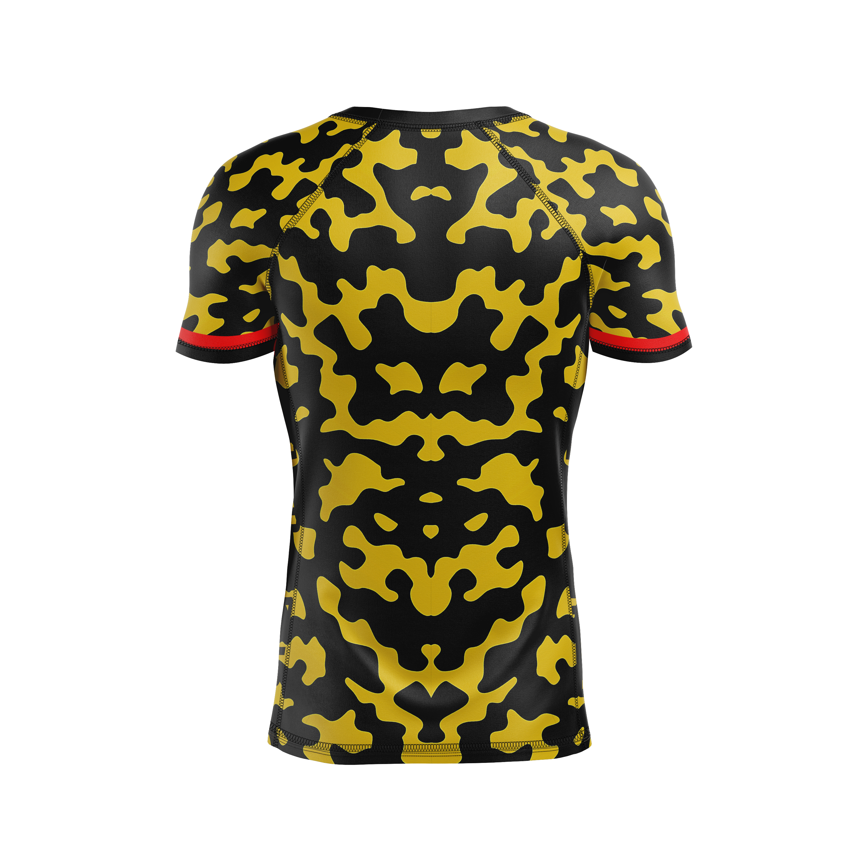 CCFC Venom men's rash guard, black/yellow