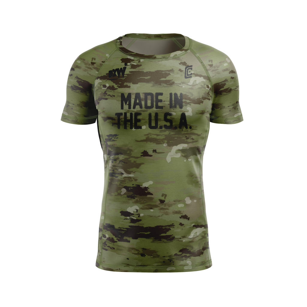 FC shorts by CRUZ CMBT Rash Guard