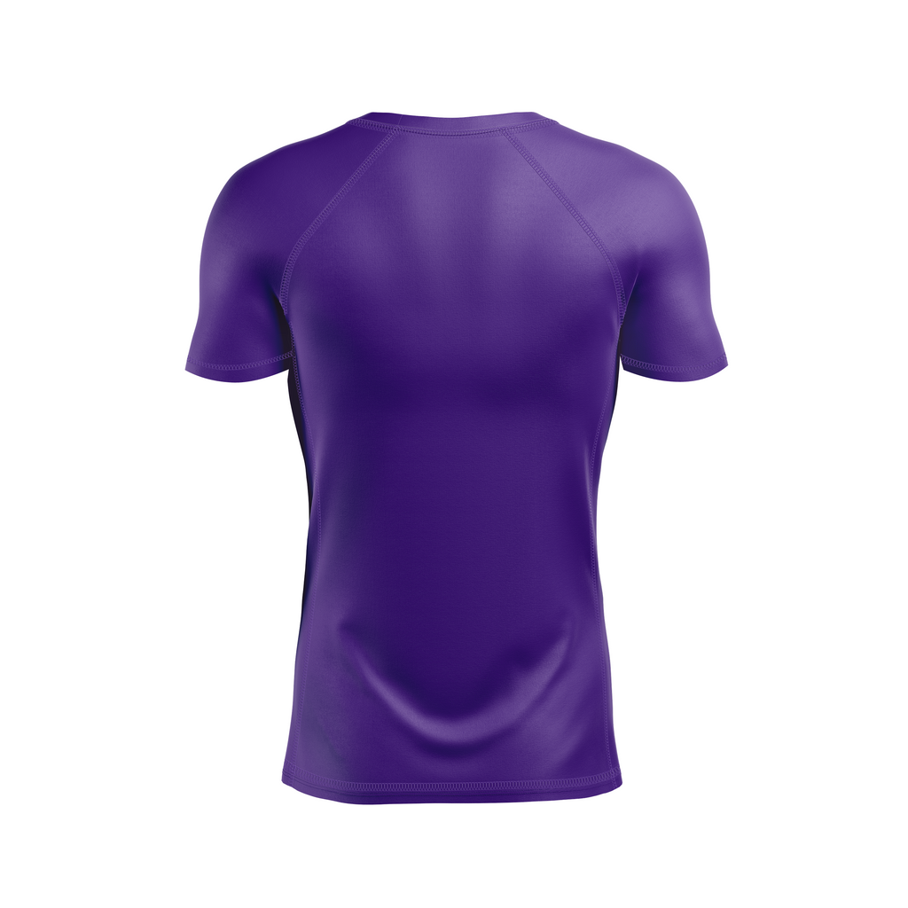 Federation men's rash guard, purple