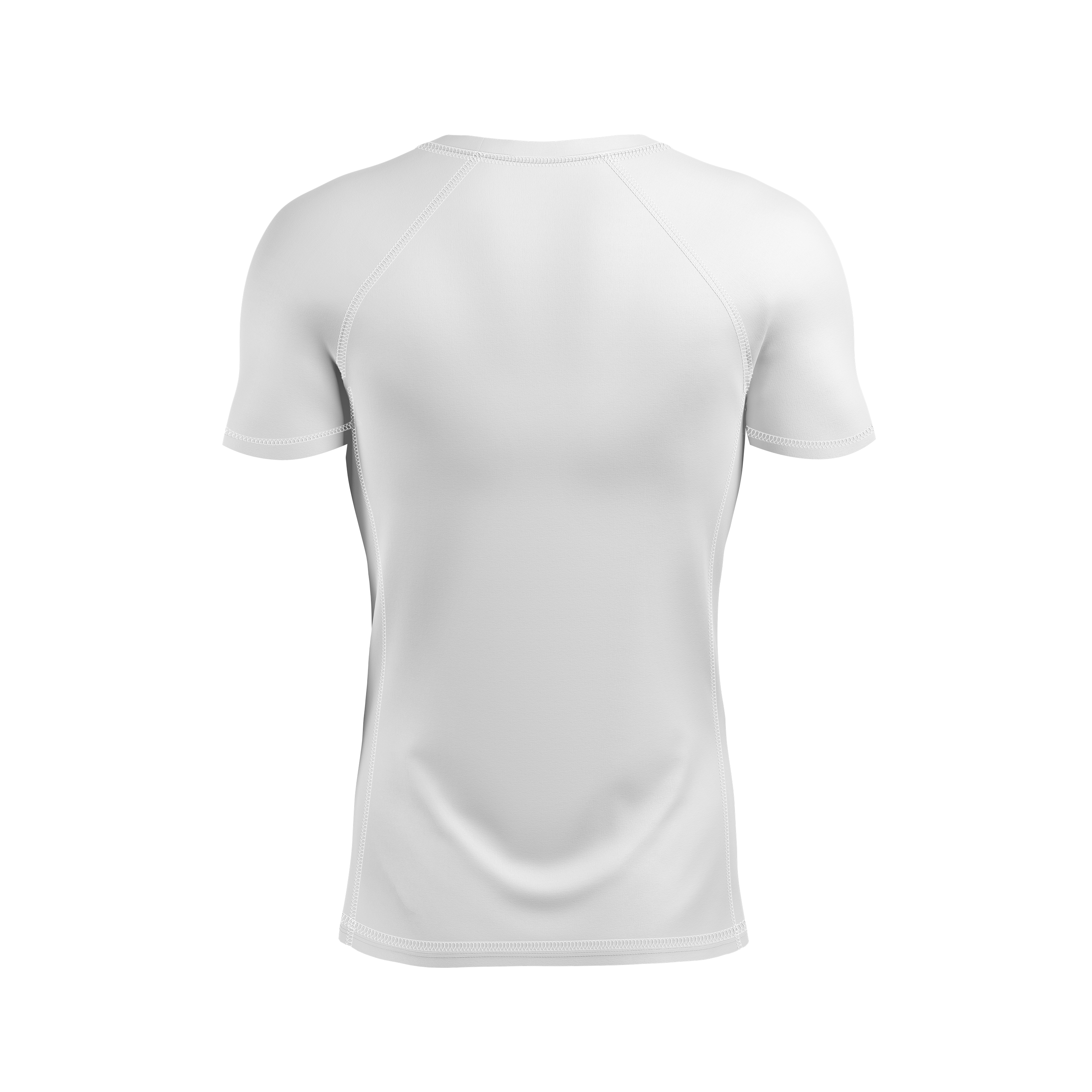 Federation men's rash guard, white