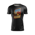 Federation men's rash guard, black