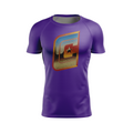 Federation men's rash guard, purple