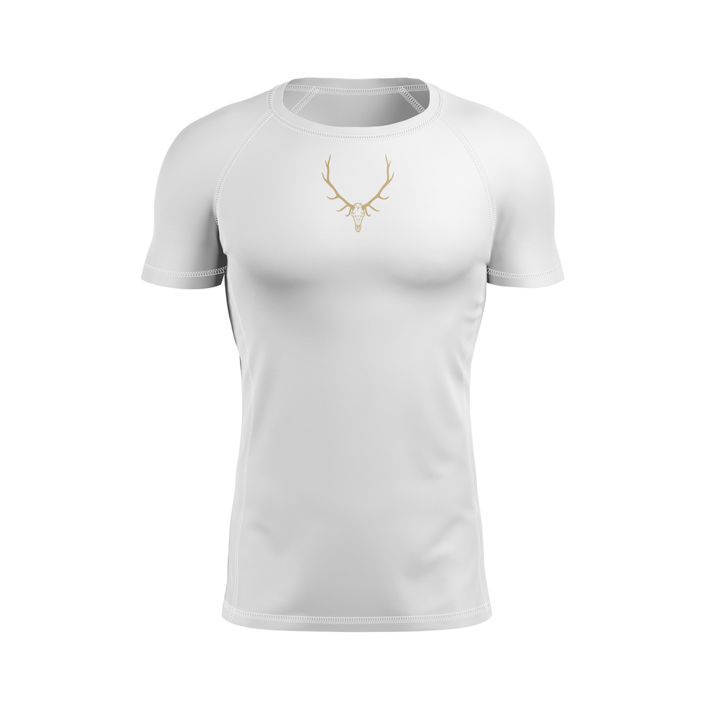 WTX Jiu Jitsu men's rash guard Cloudcroft, white