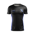 Island City rash guard Comp Team Ranked, black