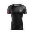 Island City rash guard Ranked, triple black