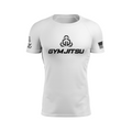 Gym Jitsu men's rash guard Standard Issue, white