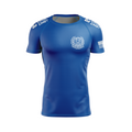 High Ground BJJ men's rash guard Standard Issue Ranked, blue